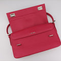 Double Turnlock Pink SAFFIANO Leather BR5083 231ダブル ターンロック ピンク サフィアーノレザー BR5083 231