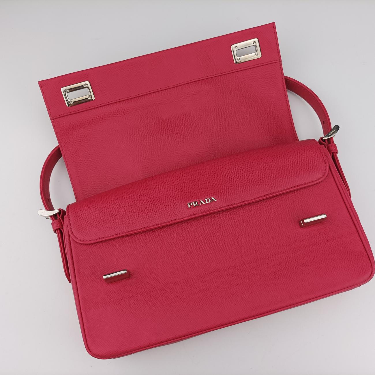 Double Turnlock Pink SAFFIANO Leather BR5083 231ダブル ターンロック ピンク サフィアーノレザー BR5083 231