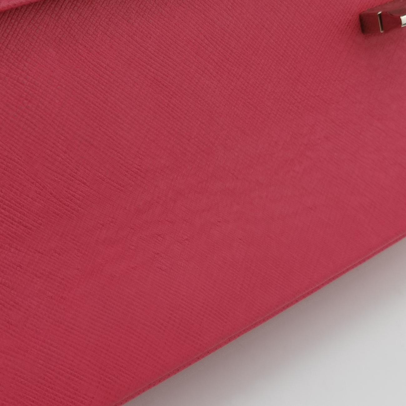 Double Turnlock Pink SAFFIANO Leather BR5083 231ダブル ターンロック ピンク サフィアーノレザー BR5083 231