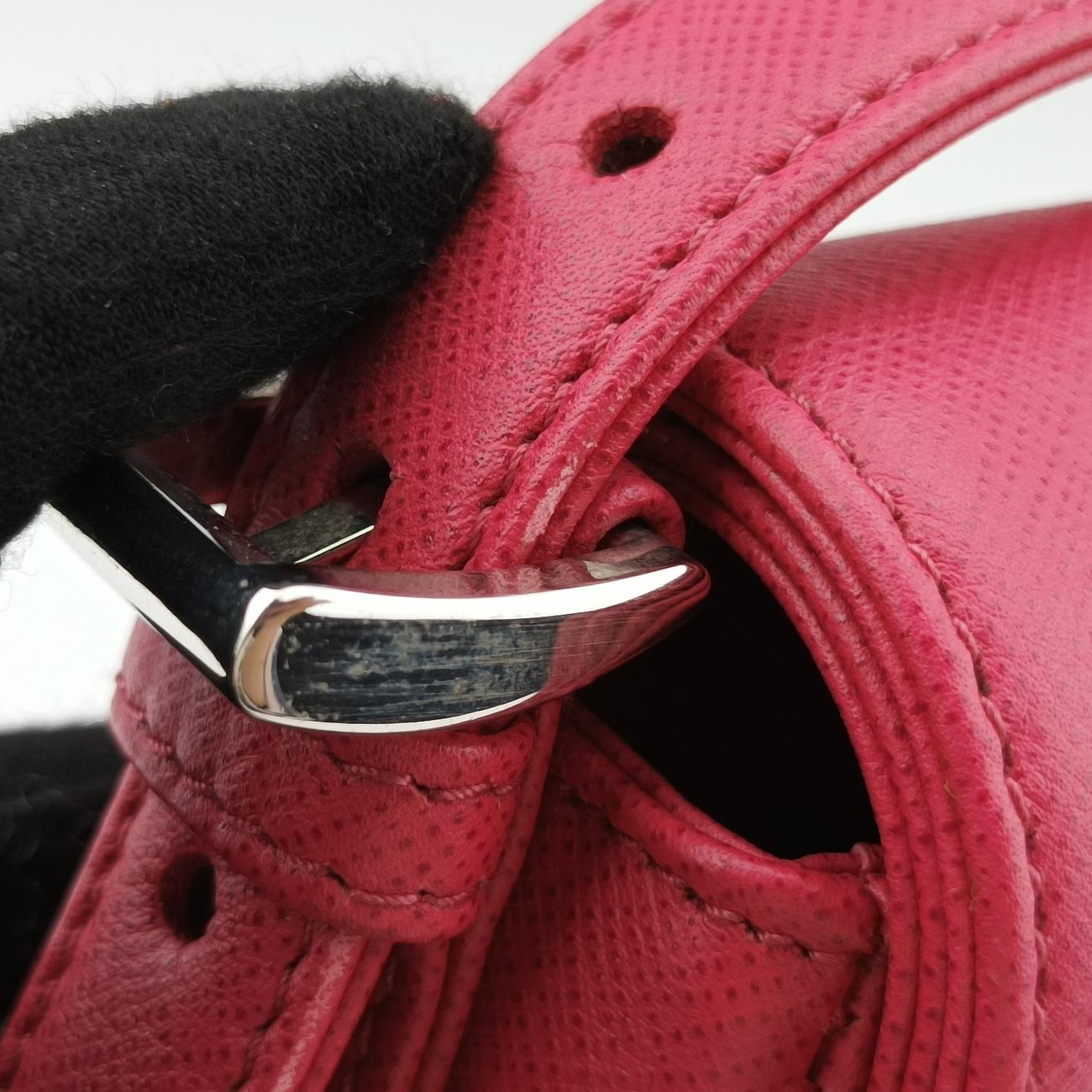 Double Turnlock Pink SAFFIANO Leather BR5083 231ダブル ターンロック ピンク サフィアーノレザー BR5083 231