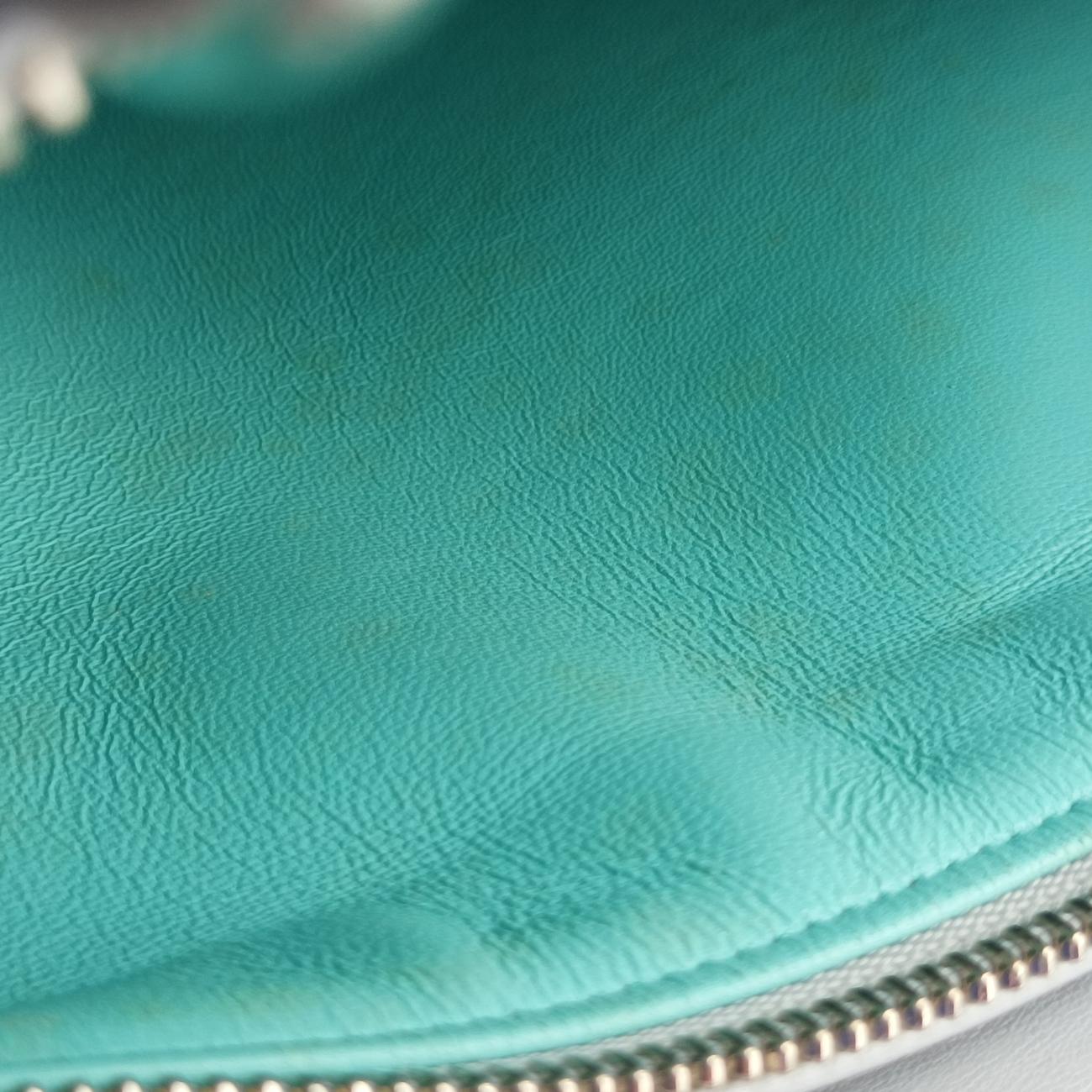 Lady Dior Blue x Light Blue lambskin 15-BO-0163レディディオール ブルー×ライトブルー ラムスキン 15-BO-0163