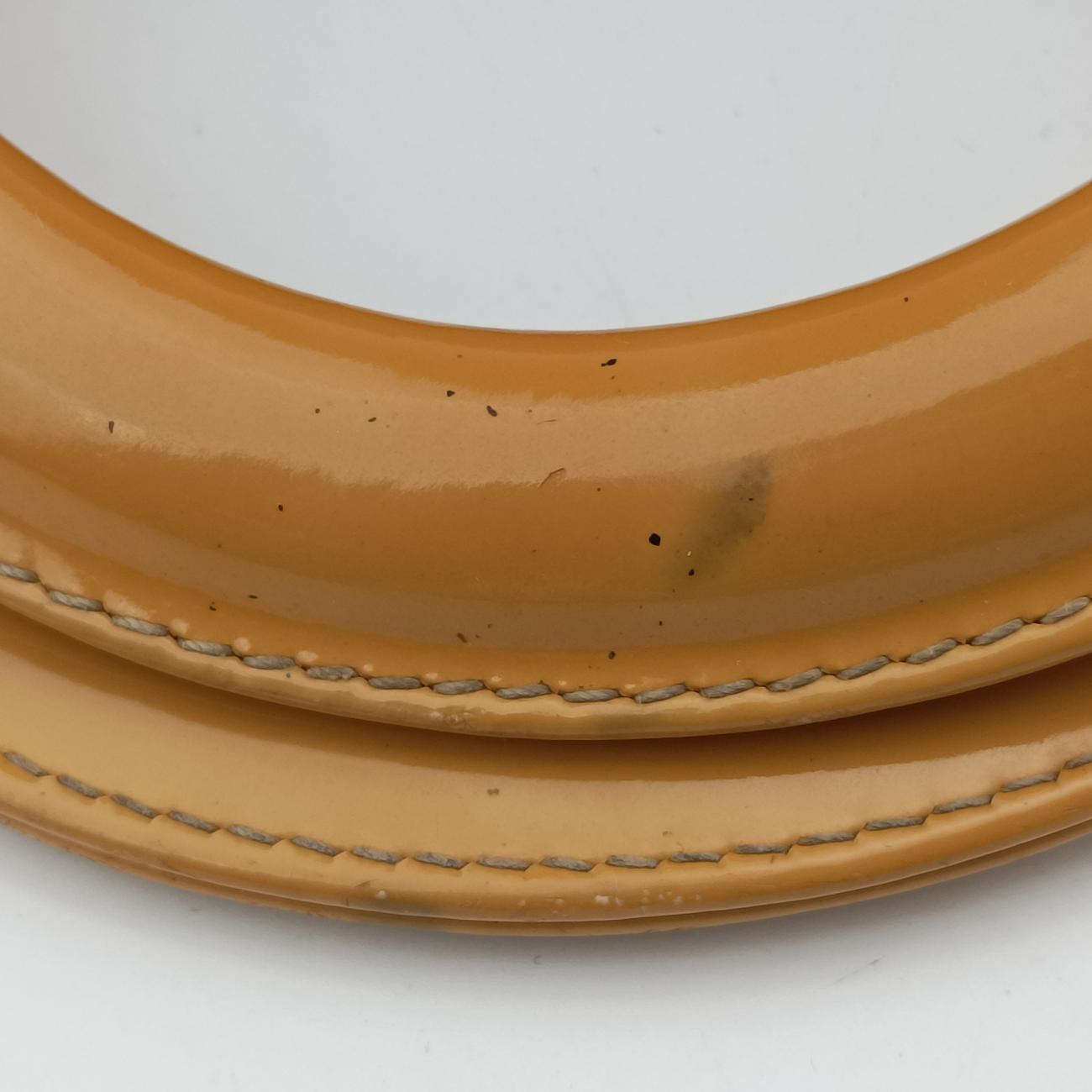 Lady Dior Beige Patent 16-BO-0191 Bレディディオール ラージ ベージュ パテント 16-BO-0191 B