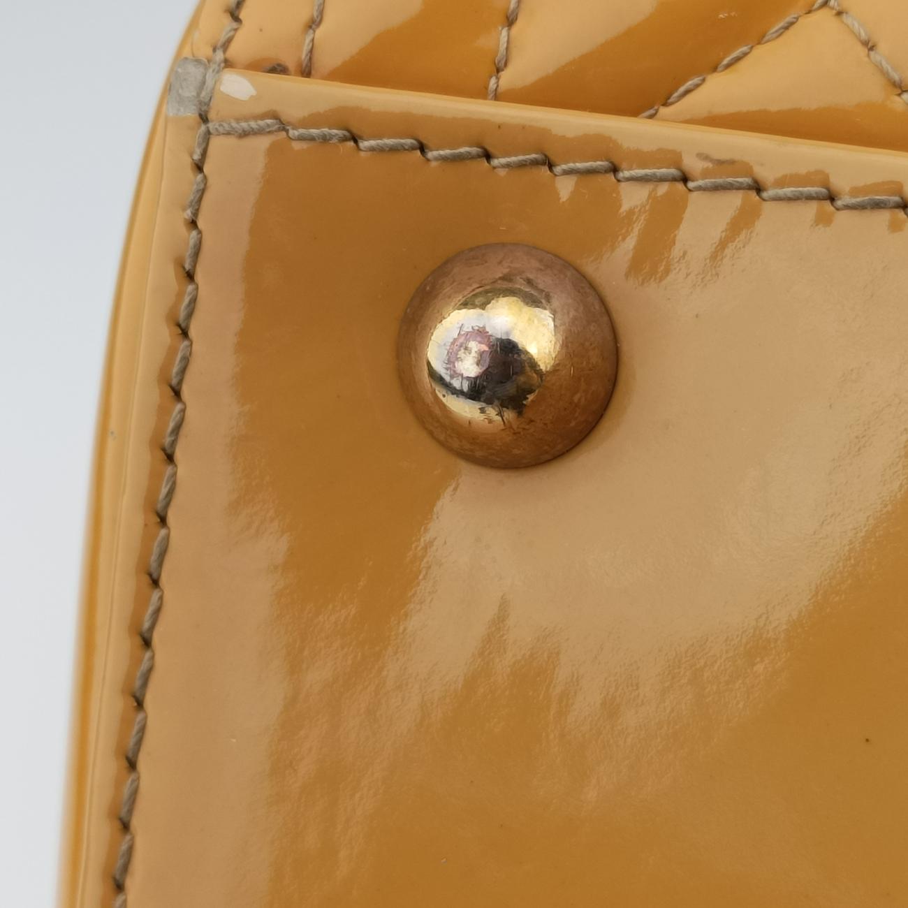 Lady Dior Beige Patent 16-BO-0191 Bレディディオール ラージ ベージュ パテント 16-BO-0191 B