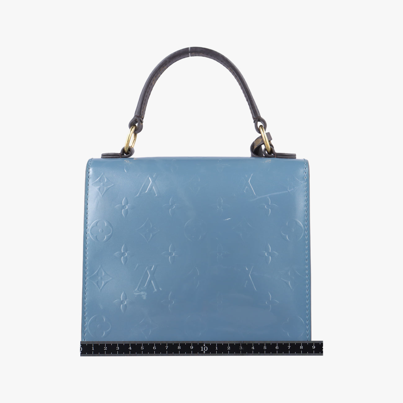 Spring Street PM Blue x Brown Vernis M91029 NZ4188スプリングストリートPM ブルー×ブラウン ヴェルニ M91029 NZ4188