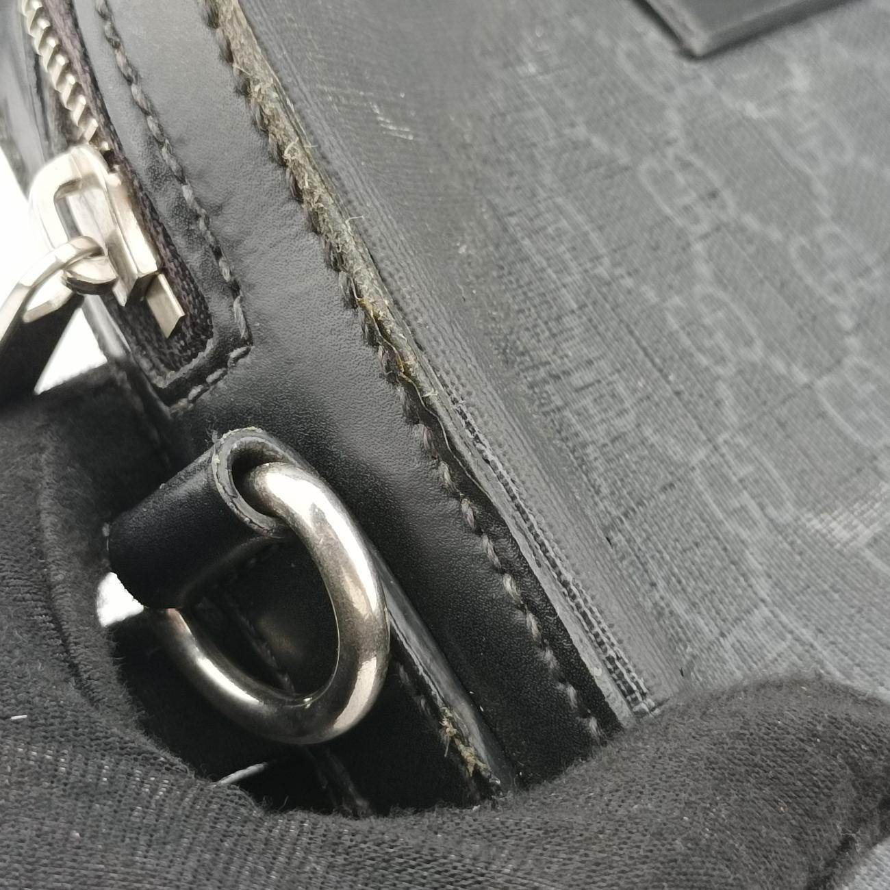 GG Supreme Navy PVC coated canvas 495562 F038941469GGスプリーム ネイビー PVCコーティングキャンバス 495562 F038941469