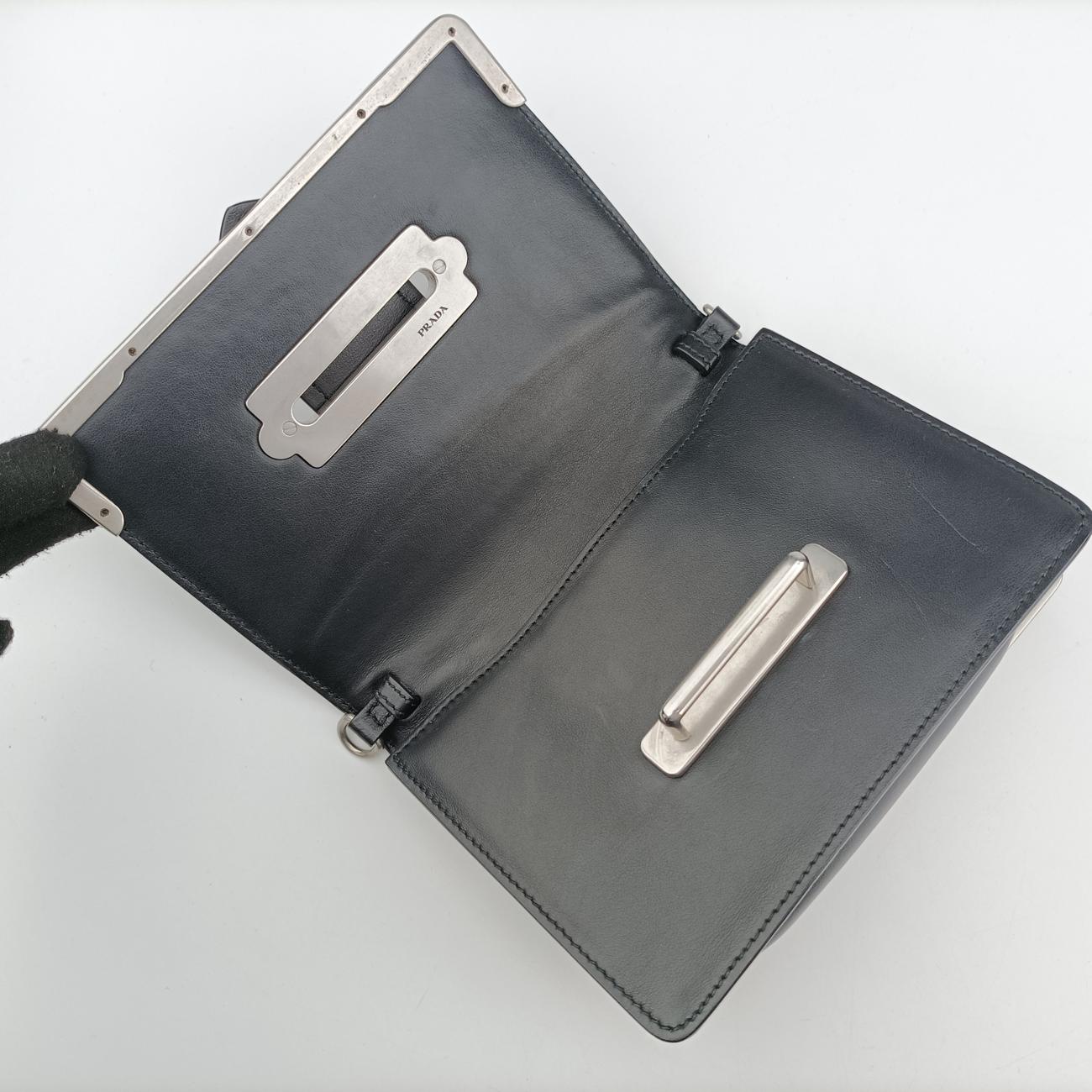 Cahier Black Leather 1BH018 25カイエ ブラック レザー 1BH018 25