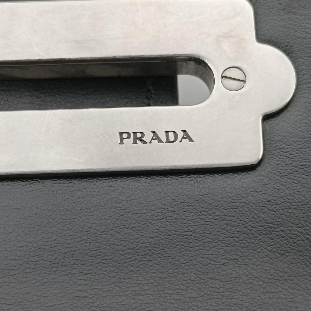 Cahier Black Leather 1BH018 25カイエ ブラック レザー 1BH018 25