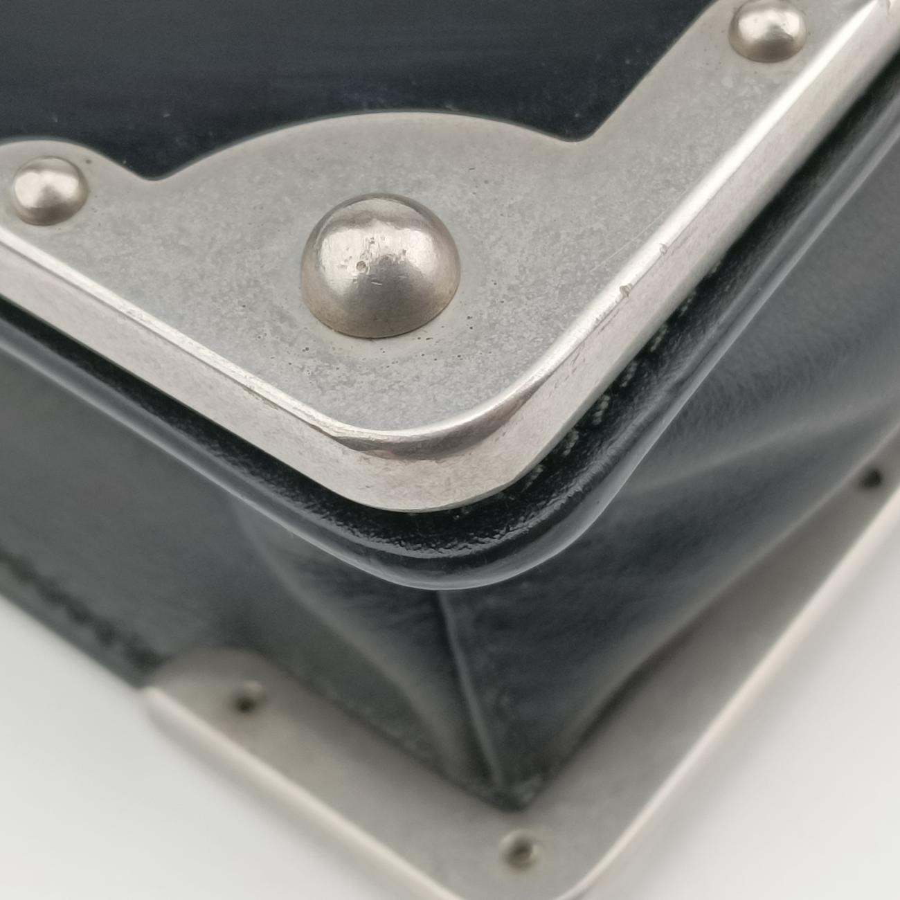 Cahier Black Leather 1BH018 25カイエ ブラック レザー 1BH018 25