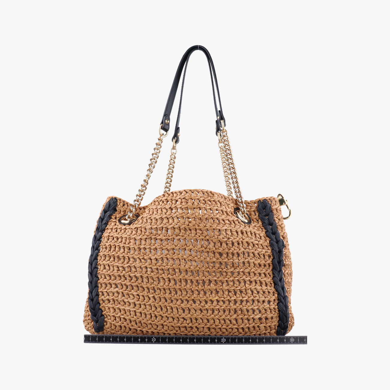 GG Marmont Yellow×Black straw 574432 H028780944GGマーモント イエロー×ブラック ストロー 574432 H028780944