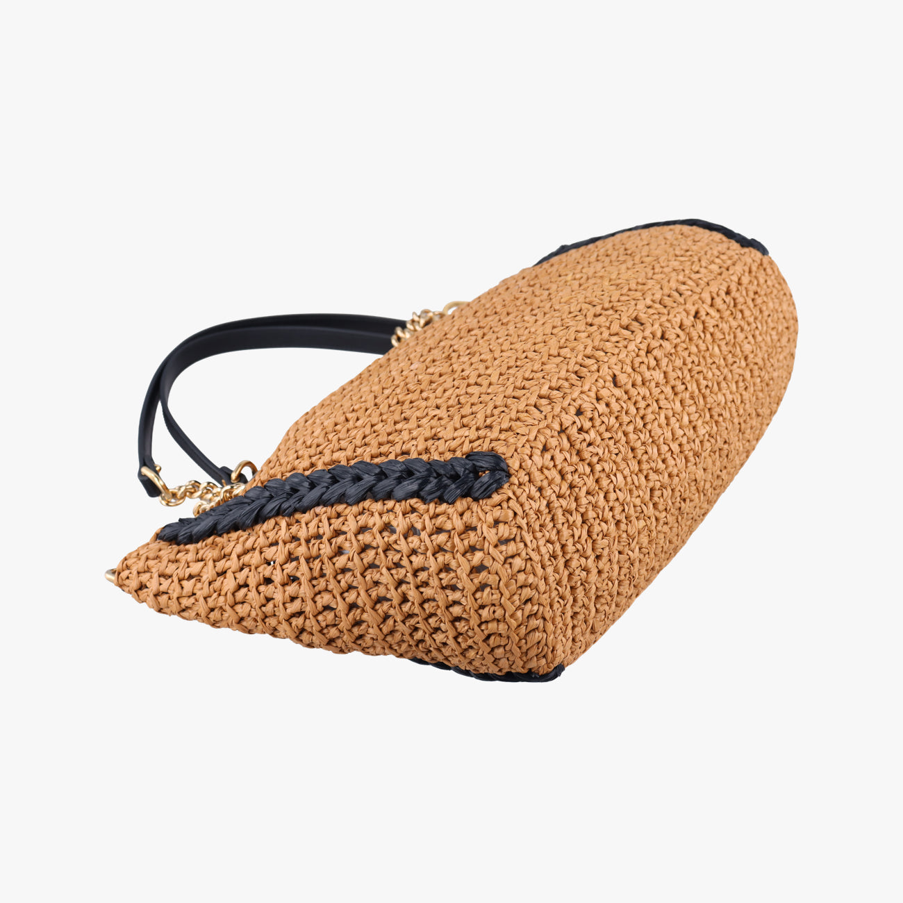 GG Marmont Yellow×Black straw 574432 H028780944GGマーモント イエロー×ブラック ストロー 574432 H028780944