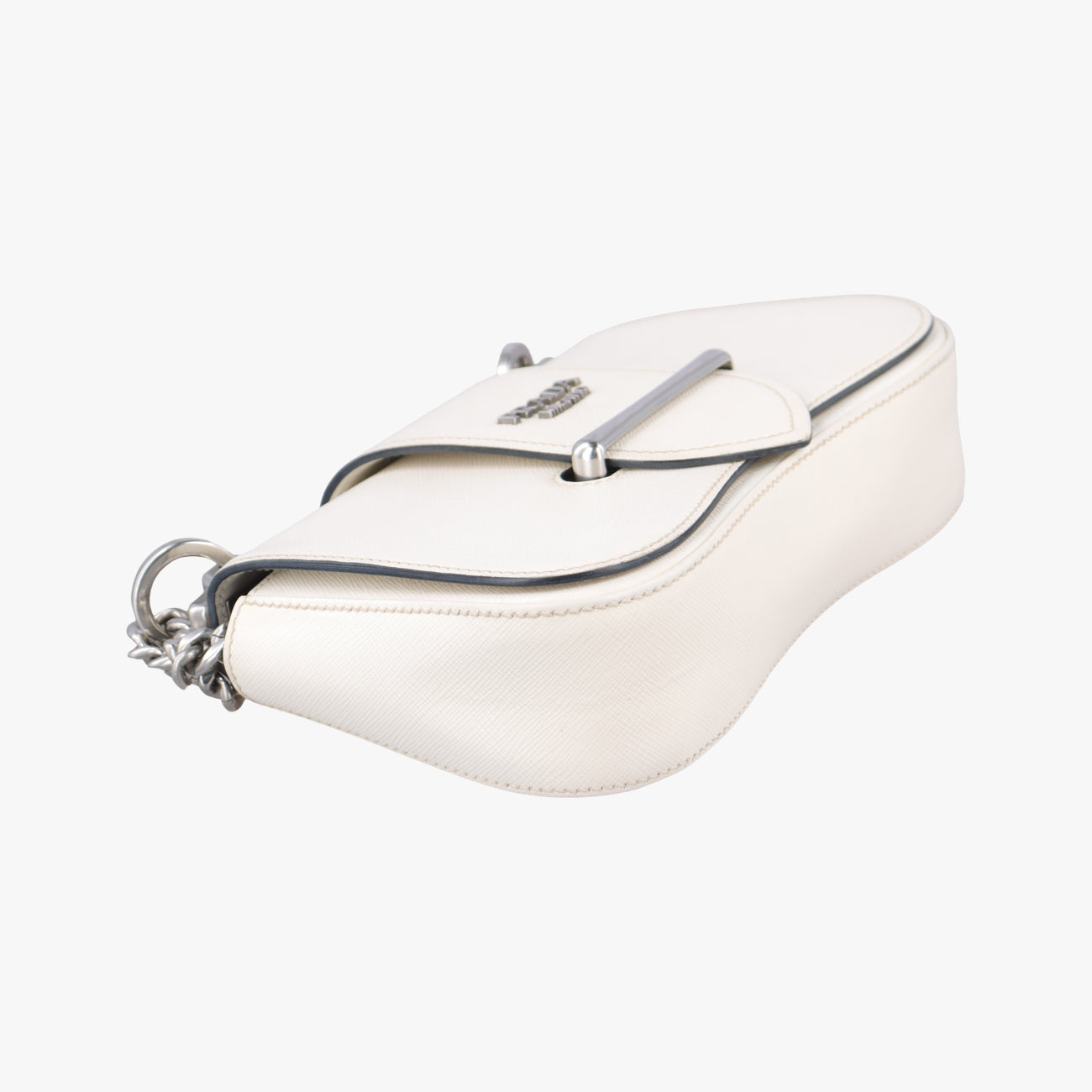 Sidonie White SAFFIANO　Leather 1BD219 25 Mシドニー ホワイト サフィアーノレザー 1BD219 25 M