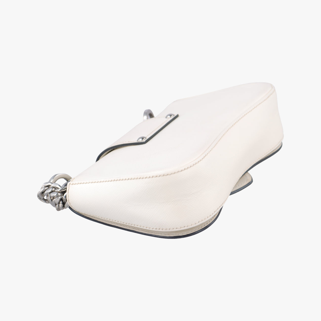 Sidonie White SAFFIANO　Leather 1BD219 25 Mシドニー ホワイト サフィアーノレザー 1BD219 25 M