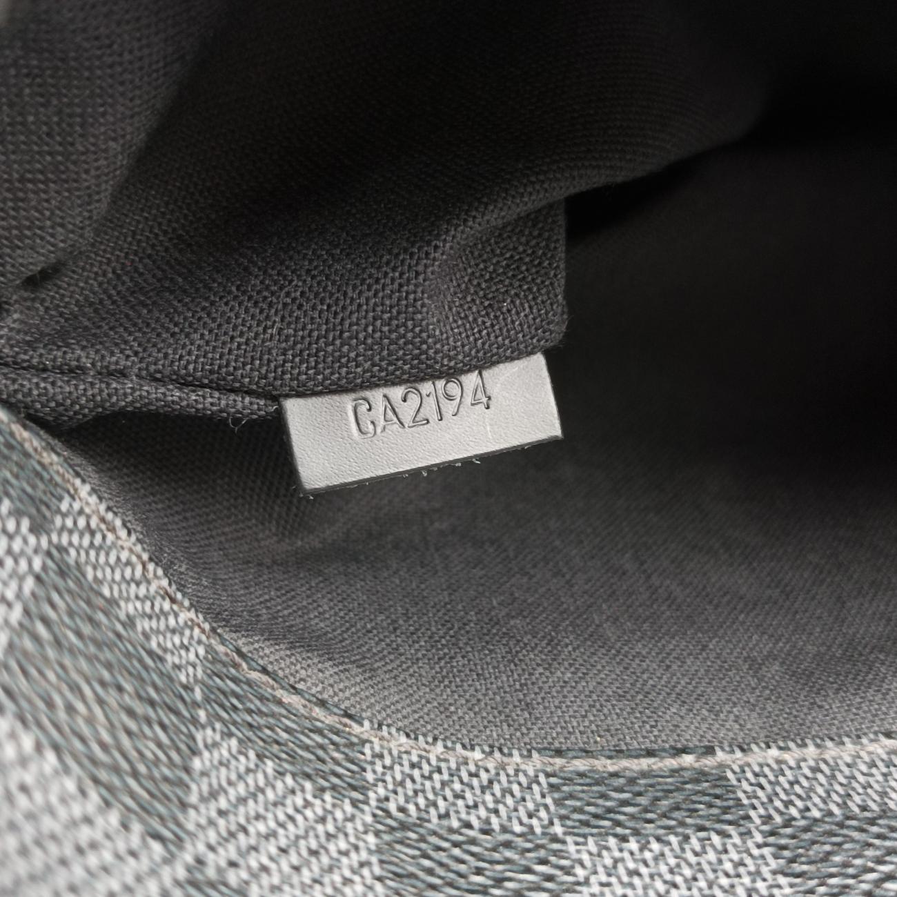 DANIEL MM Noir Damier GRAPHITE N58029 CA2194ダニエルMM ノワール ダミエ グラフィット N58029 CA2194