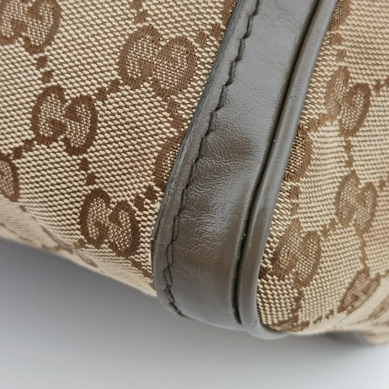 Sherry Line Beige×Burgundy canvas×Leather 247205 D016640384シェリーライン ベージュ×ワインレッド キャンバス×レザー 247205 D016640384