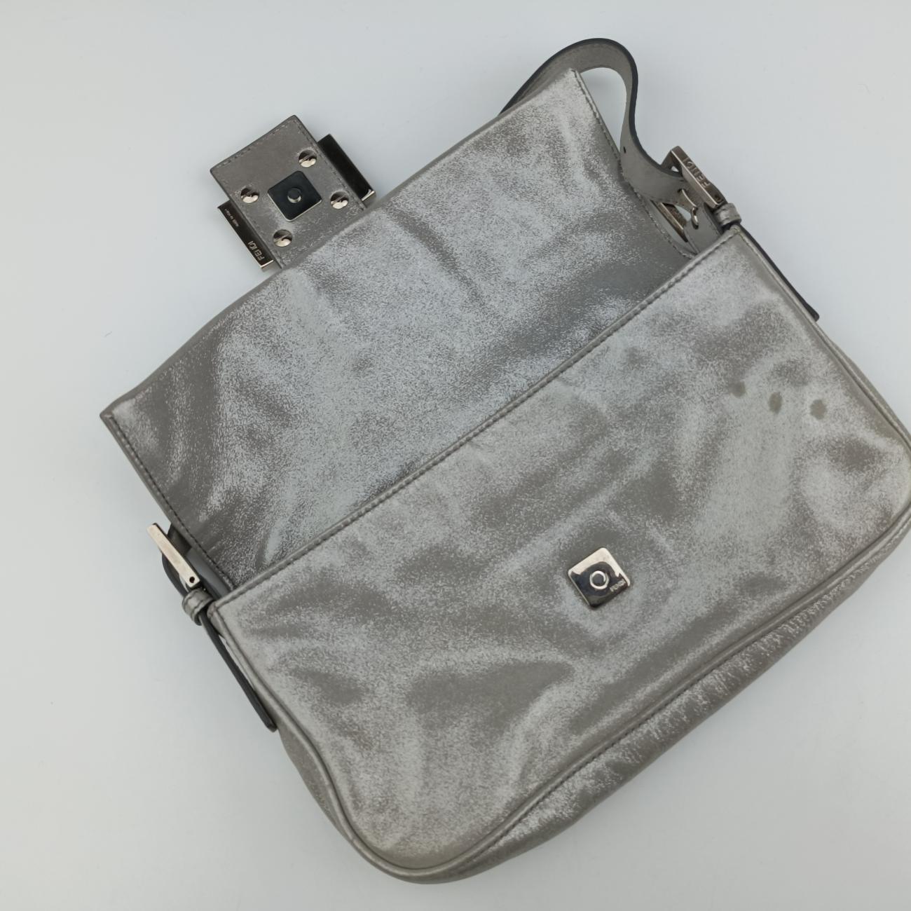 BAGUETTE Grey Leather 8BR600 8BR600-DJM-129-2308マンマバケット グレー レザー 8BR600 8BR600-DJM-129-2308