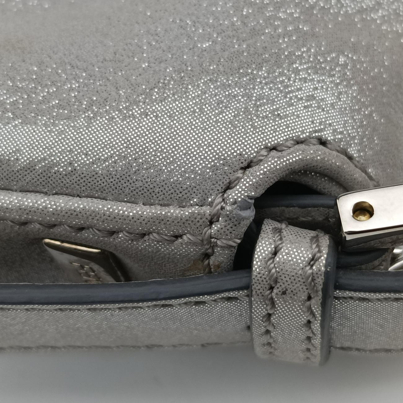 BAGUETTE Grey Leather 8BR600 8BR600-DJM-129-2308マンマバケット グレー レザー 8BR600 8BR600-DJM-129-2308