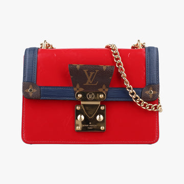 WYNWOOD BROWN×SCARLET Monogram Canvas×Vernis×Epi M90517 FK4189ウィンウッド モノグラム/ブラウン系×スカーレット モノグラムキャンバス×ヴェルニxエピ M90517 FK4189