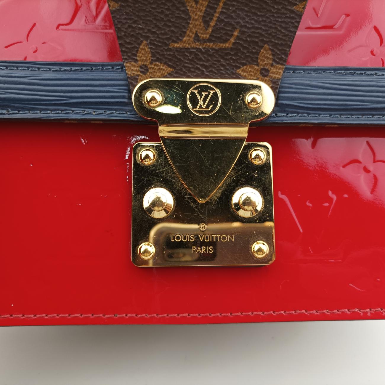 WYNWOOD BROWN×SCARLET Monogram Canvas×Vernis×Epi M90517 FK4189ウィンウッド モノグラム/ブラウン系×スカーレット モノグラムキャンバス×ヴェルニxエピ M90517 FK4189