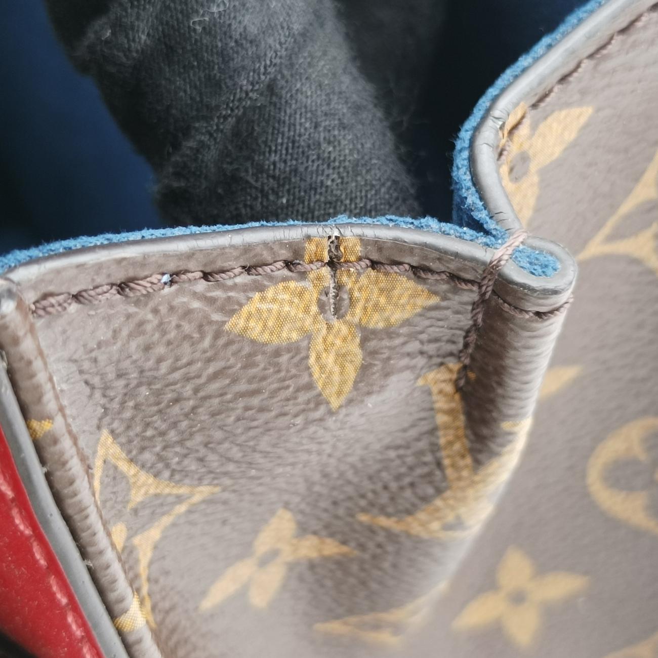 WYNWOOD BROWN×SCARLET Monogram Canvas×Vernis×Epi M90517 FK4189ウィンウッド モノグラム/ブラウン系×スカーレット モノグラムキャンバス×ヴェルニxエピ M90517 FK4189