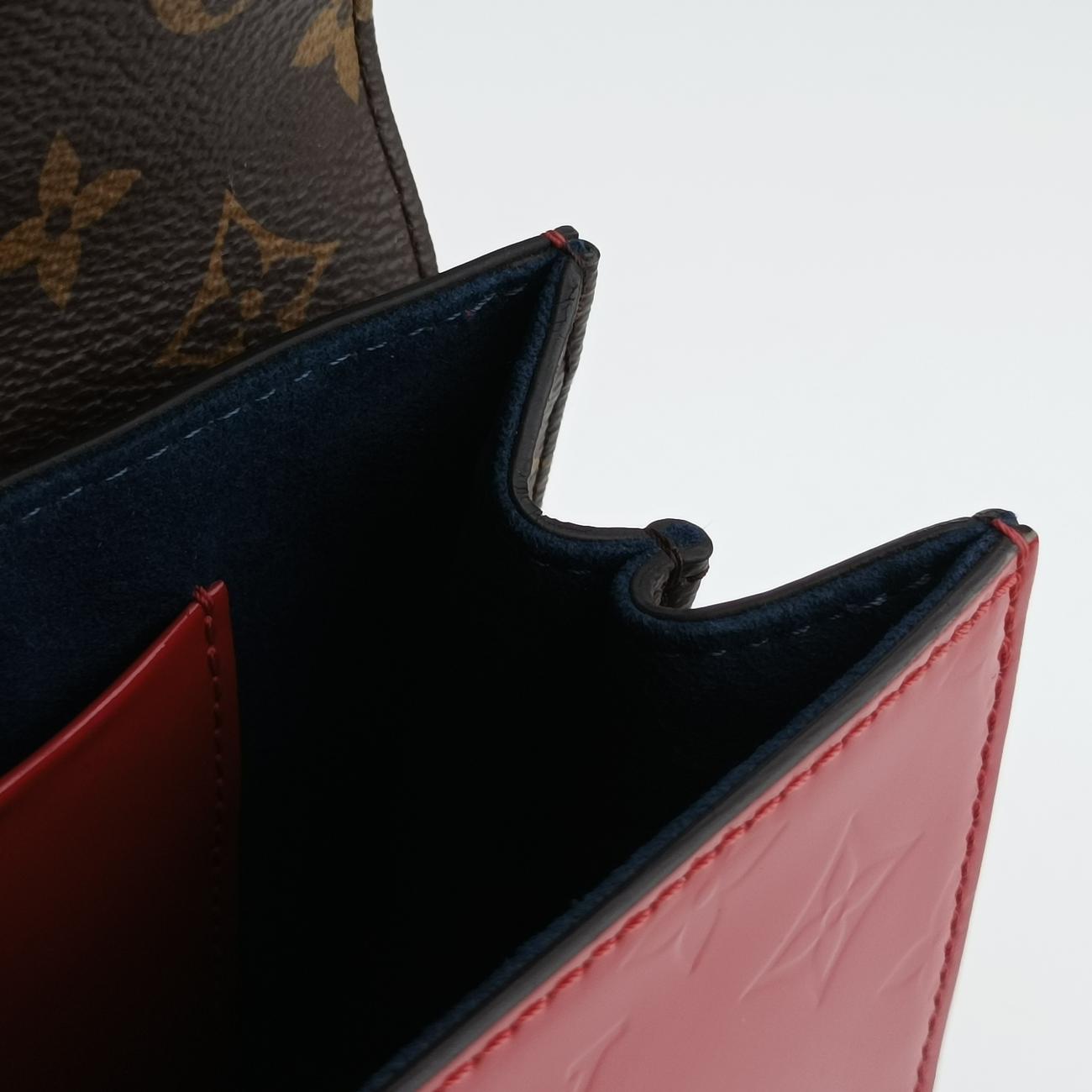 WYNWOOD BROWN×SCARLET Monogram Canvas×Vernis×Epi M90517 FK4189ウィンウッド モノグラム/ブラウン系×スカーレット モノグラムキャンバス×ヴェルニxエピ M90517 FK4189