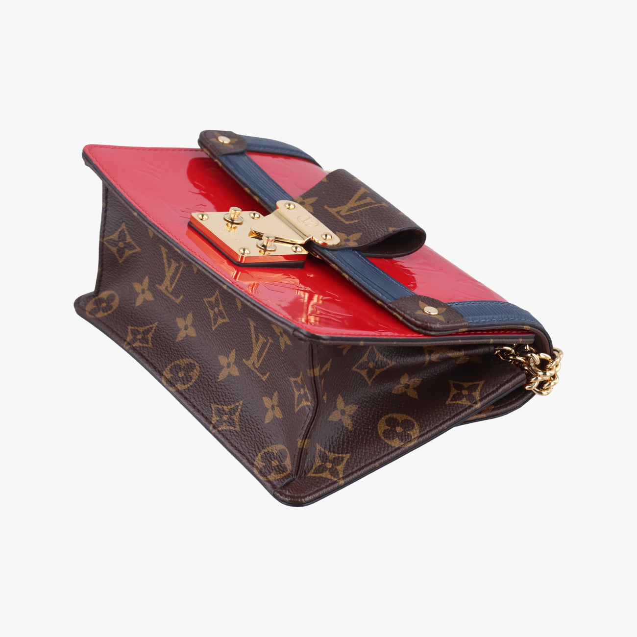 WYNWOOD BROWN×SCARLET Monogram Canvas×Vernis×Epi M90517 FK4189ウィンウッド モノグラム/ブラウン系×スカーレット モノグラムキャンバス×ヴェルニxエピ M90517 FK4189