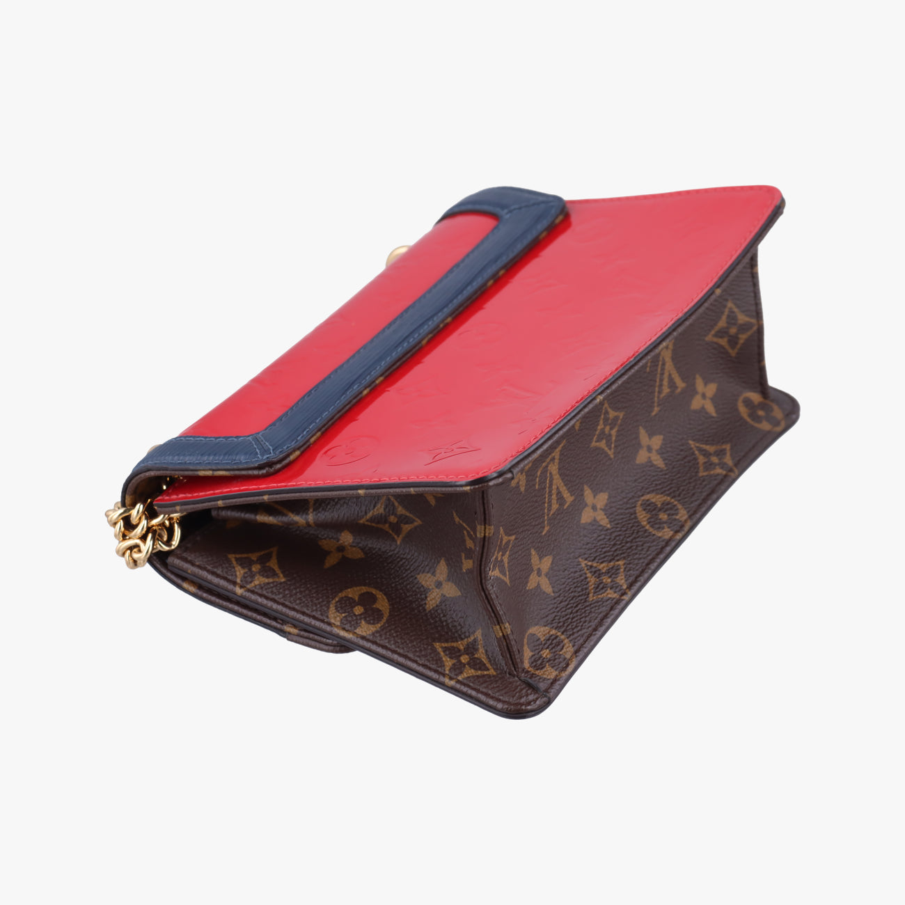 WYNWOOD BROWN×SCARLET Monogram Canvas×Vernis×Epi M90517 FK4189ウィンウッド モノグラム/ブラウン系×スカーレット モノグラムキャンバス×ヴェルニxエピ M90517 FK4189