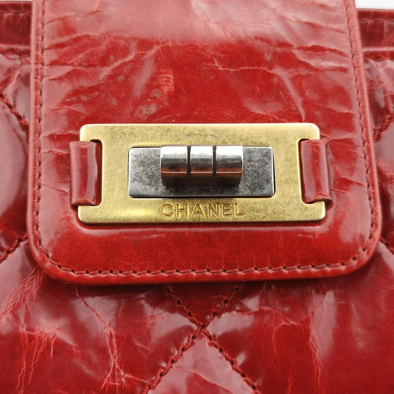 2.55 Matelasse Red Leather A66817 157219662.55 マトラッセ レッド レザー A66817 15721966