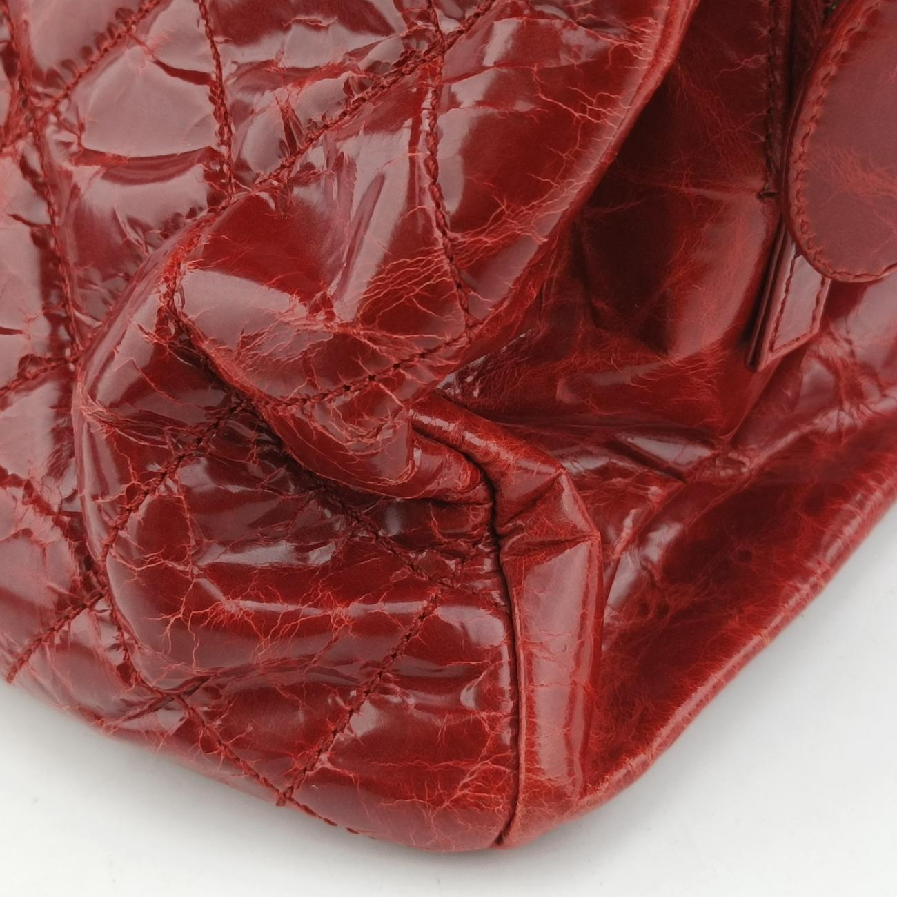 2.55 Matelasse Red Leather A66817 157219662.55 マトラッセ レッド レザー A66817 15721966