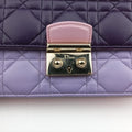 Cannage New Lock Purple x Light Purple lambskin 12-MA-0175カナージュ ニューロック パープル×ライトパープル ラムスキン 12-MA-0175