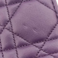 Cannage New Lock Purple x Light Purple lambskin 12-MA-0175カナージュ ニューロック パープル×ライトパープル ラムスキン 12-MA-0175