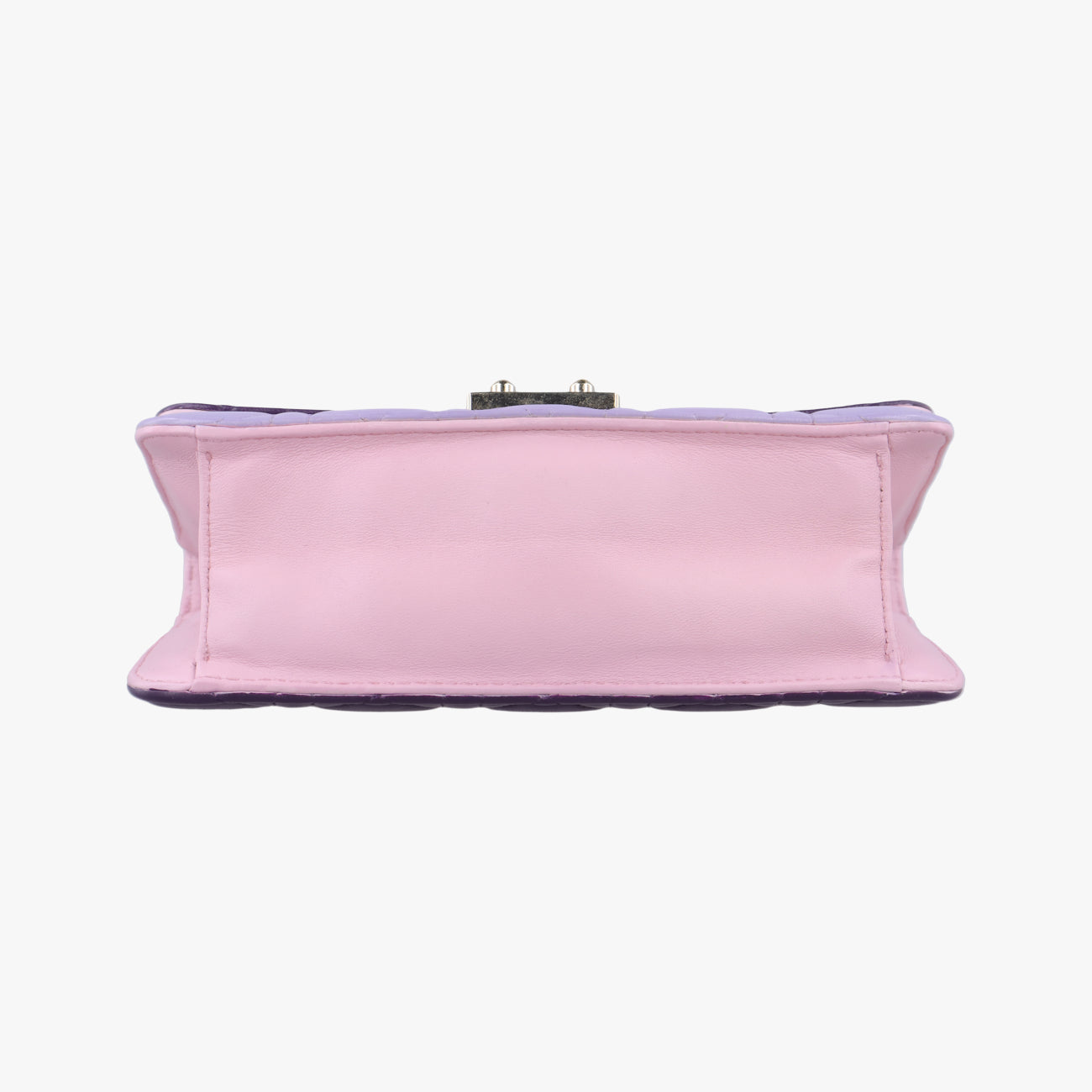 Cannage New Lock Purple x Light Purple lambskin 12-MA-0175カナージュ ニューロック パープル×ライトパープル ラムスキン 12-MA-0175