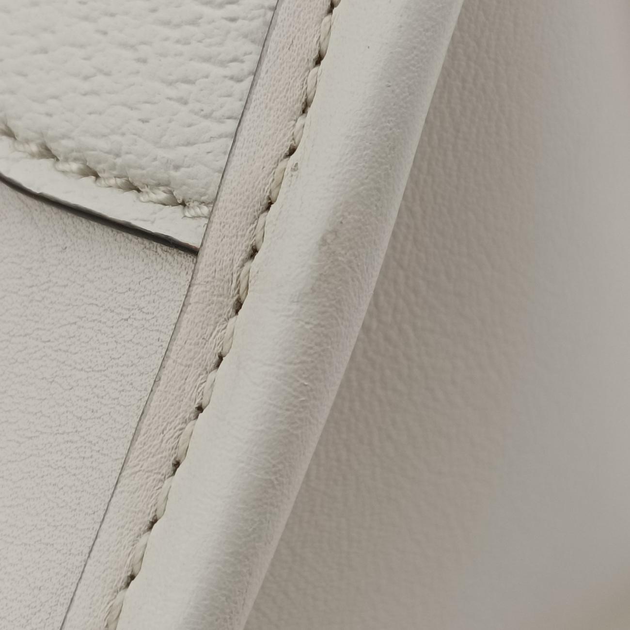 Ophidia White×Black×Red Leather 715666 E038701950オフィディア ホワイト×ブラック×レッド レザー 715666 E038701950