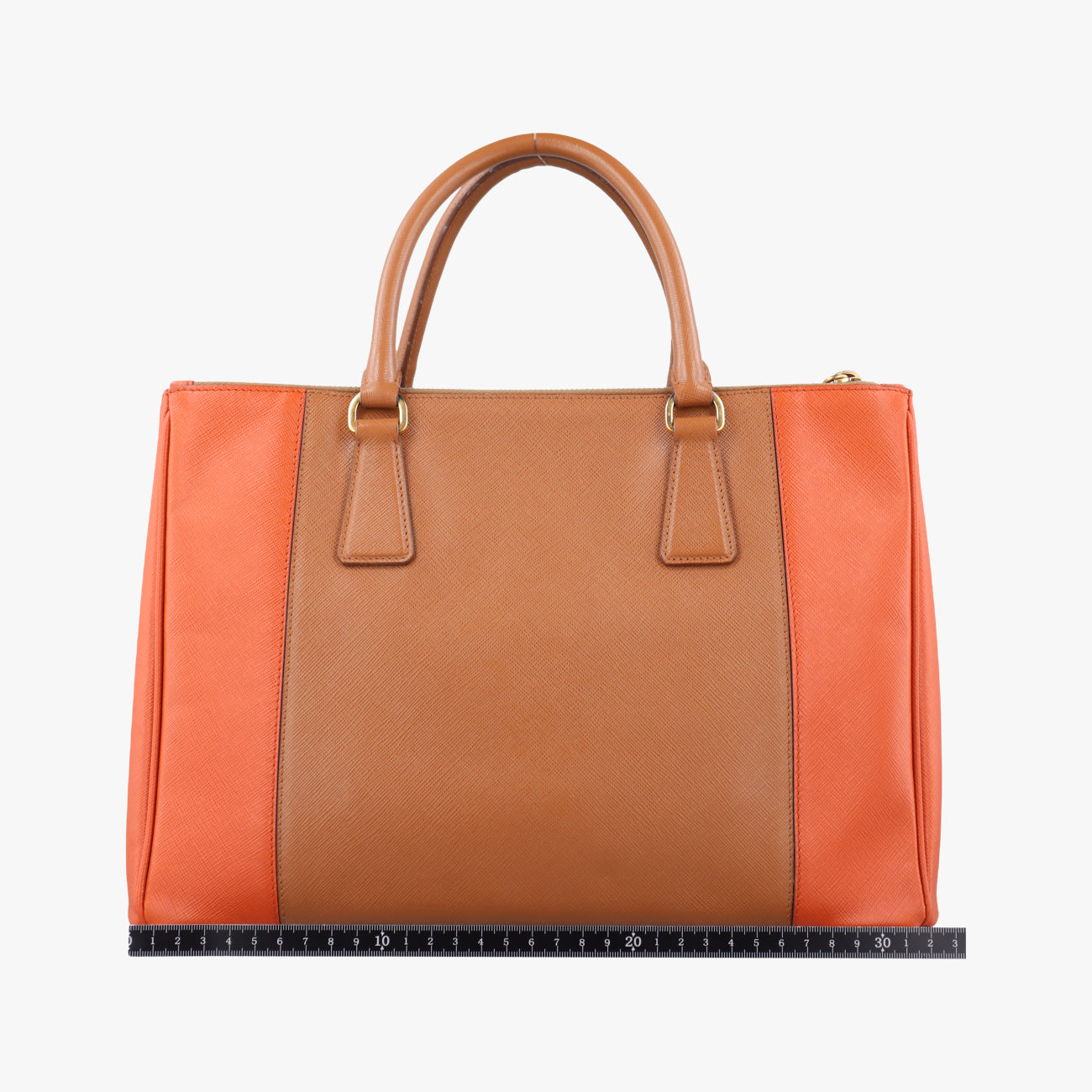 Galleria beige×orange SAFFIANO　Leather B2274C 25ガレリア ベージュ×オレンジ サフィアーノレザー B2274C 25