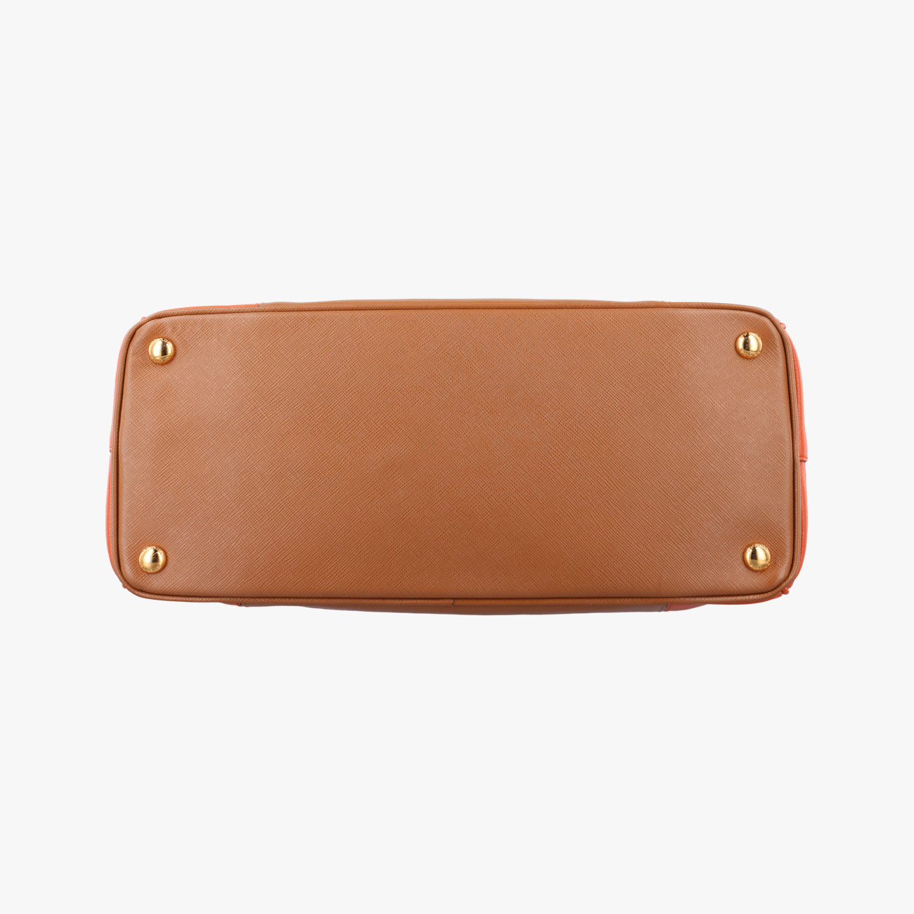 Galleria beige×orange SAFFIANO　Leather B2274C 25ガレリア ベージュ×オレンジ サフィアーノレザー B2274C 25