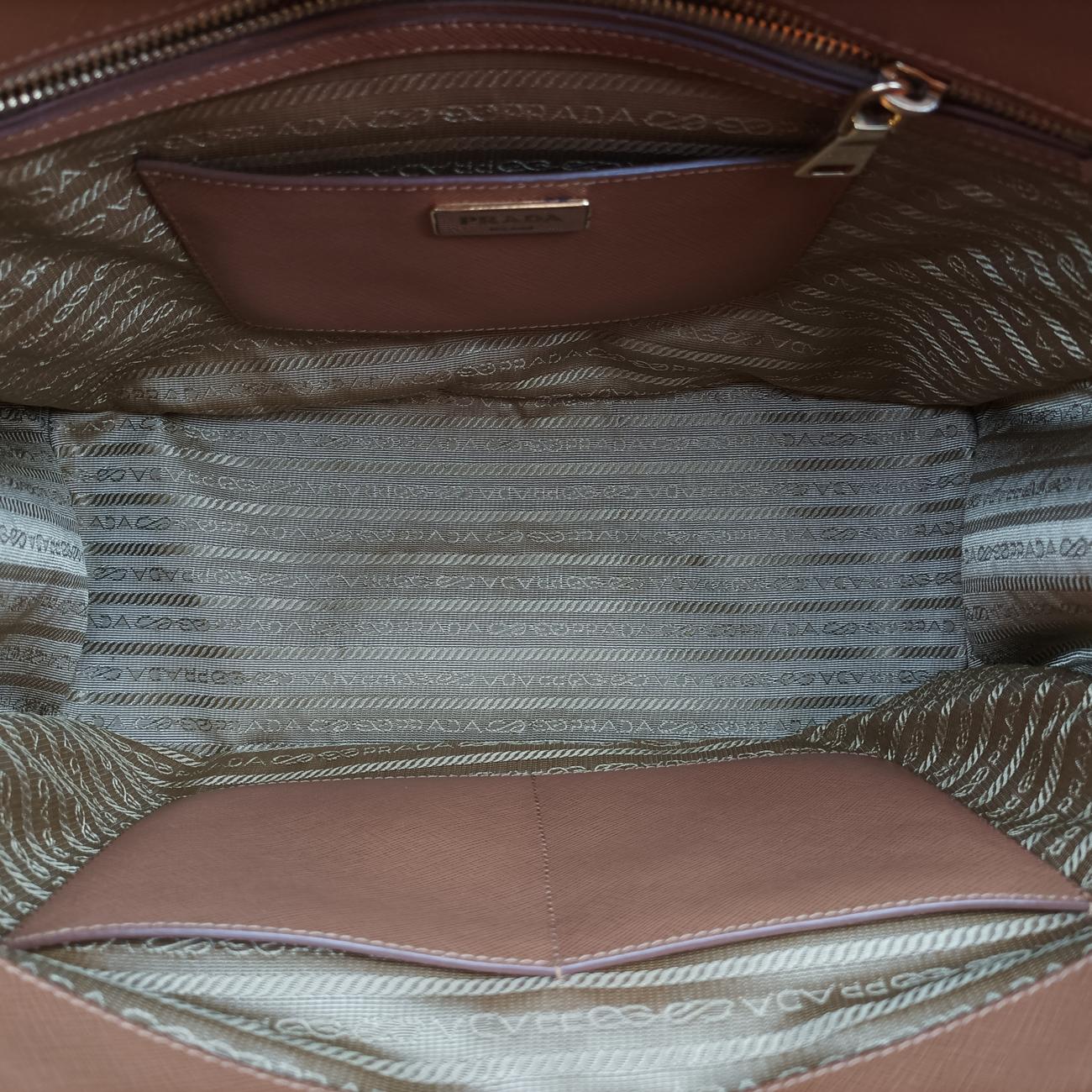 Galleria beige×orange SAFFIANO　Leather B2274C 25ガレリア ベージュ×オレンジ サフィアーノレザー B2274C 25