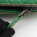 Intrecciato Green Leather×snakeskin B02498862Qイントレチャート グリーン レザー×ヘビ革 B02498862Q