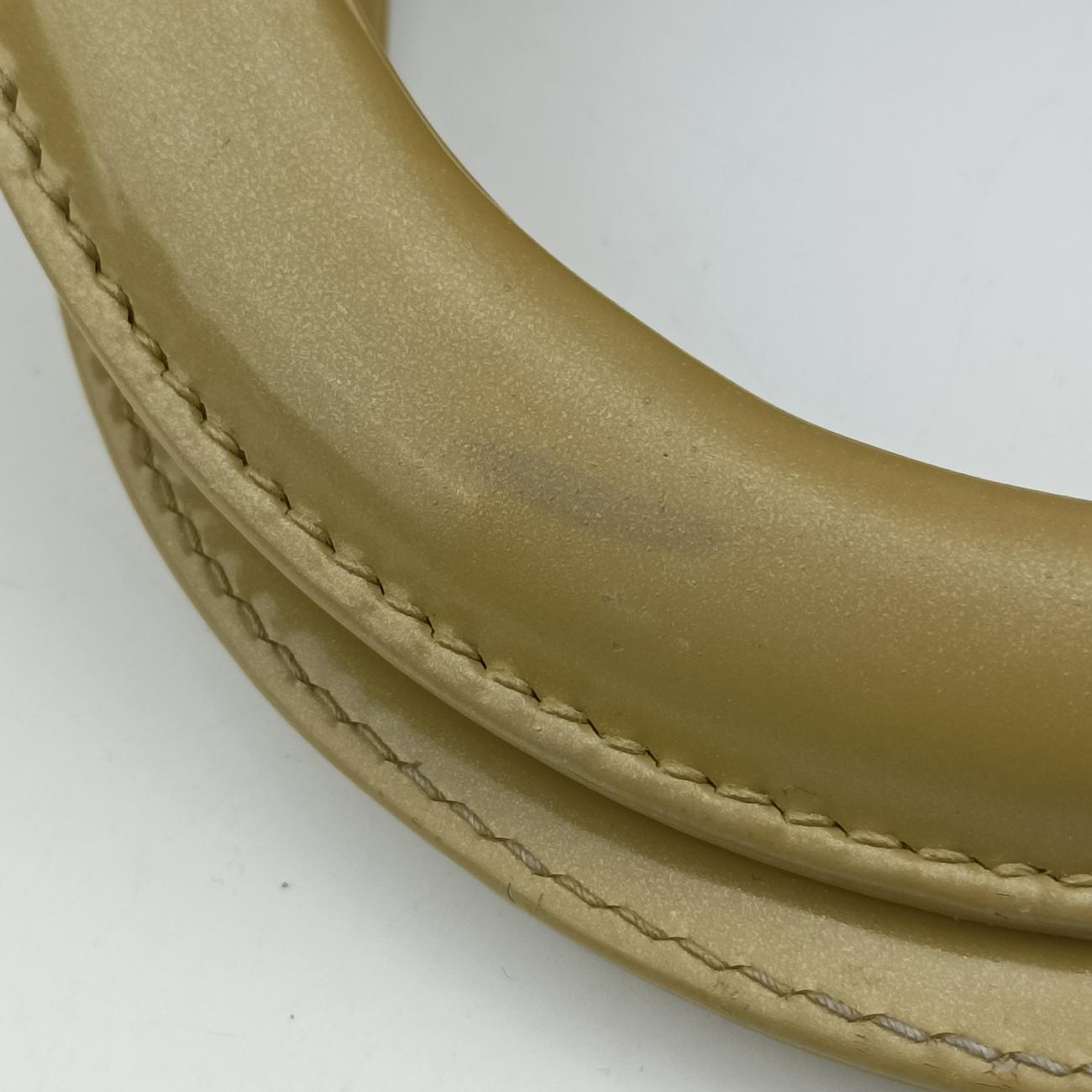 Lady Dior Yellow Patent 09-MA-1120 Aレディディオール イエロー パテント 09-MA-1120 A