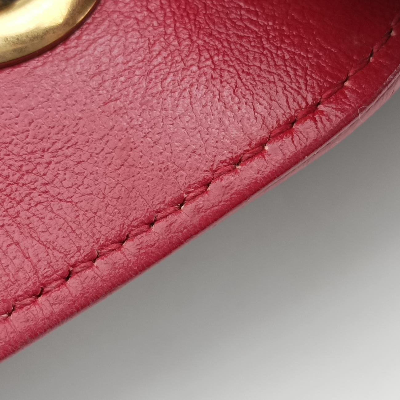 GG Marmont Black×red Leather 443497 F029673235GGマーモント ブラック×レッド レザー 443497 F029673235