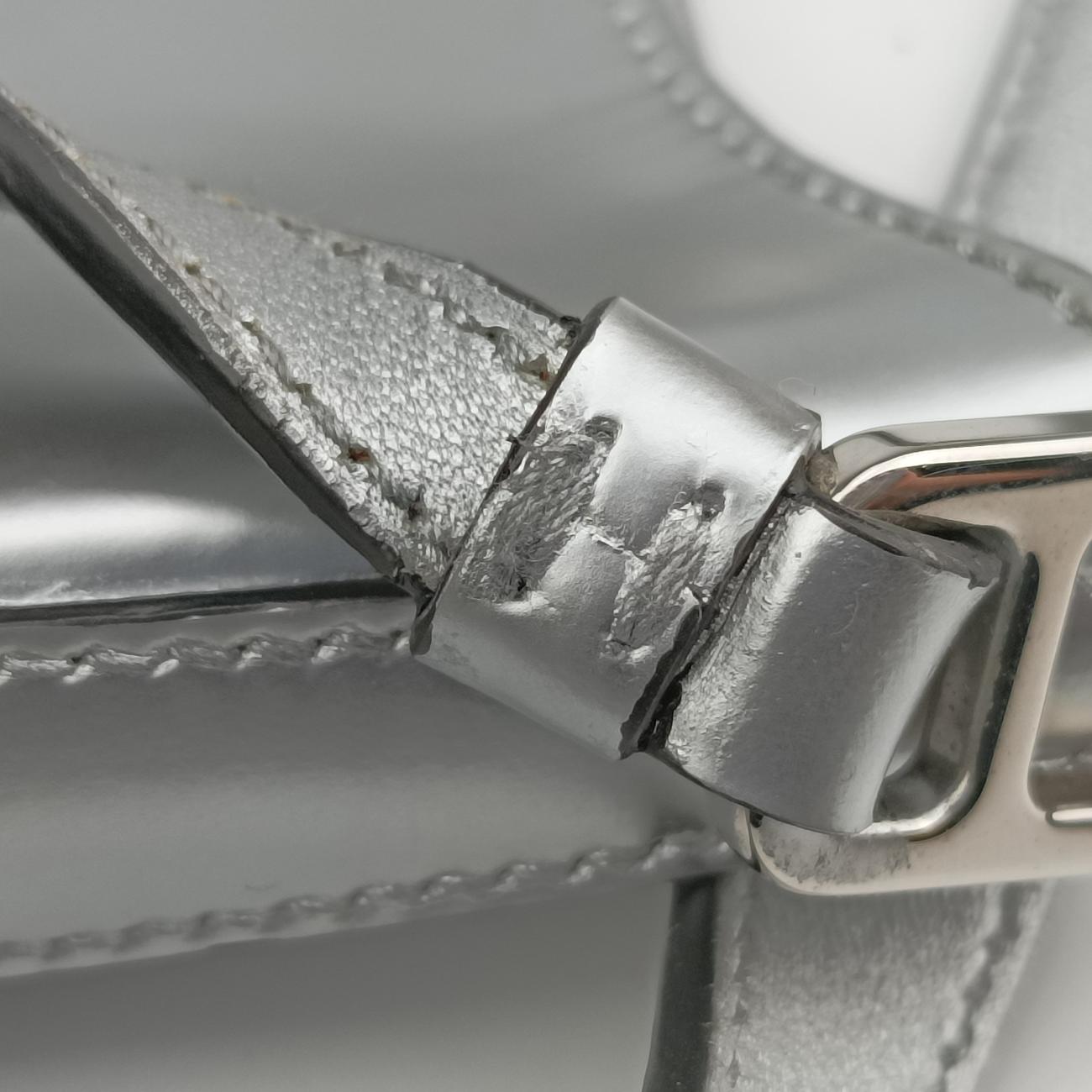 Cleo Silver Brushed leather 7/5クレオ シルバー ブラッシュドレザー 7/5