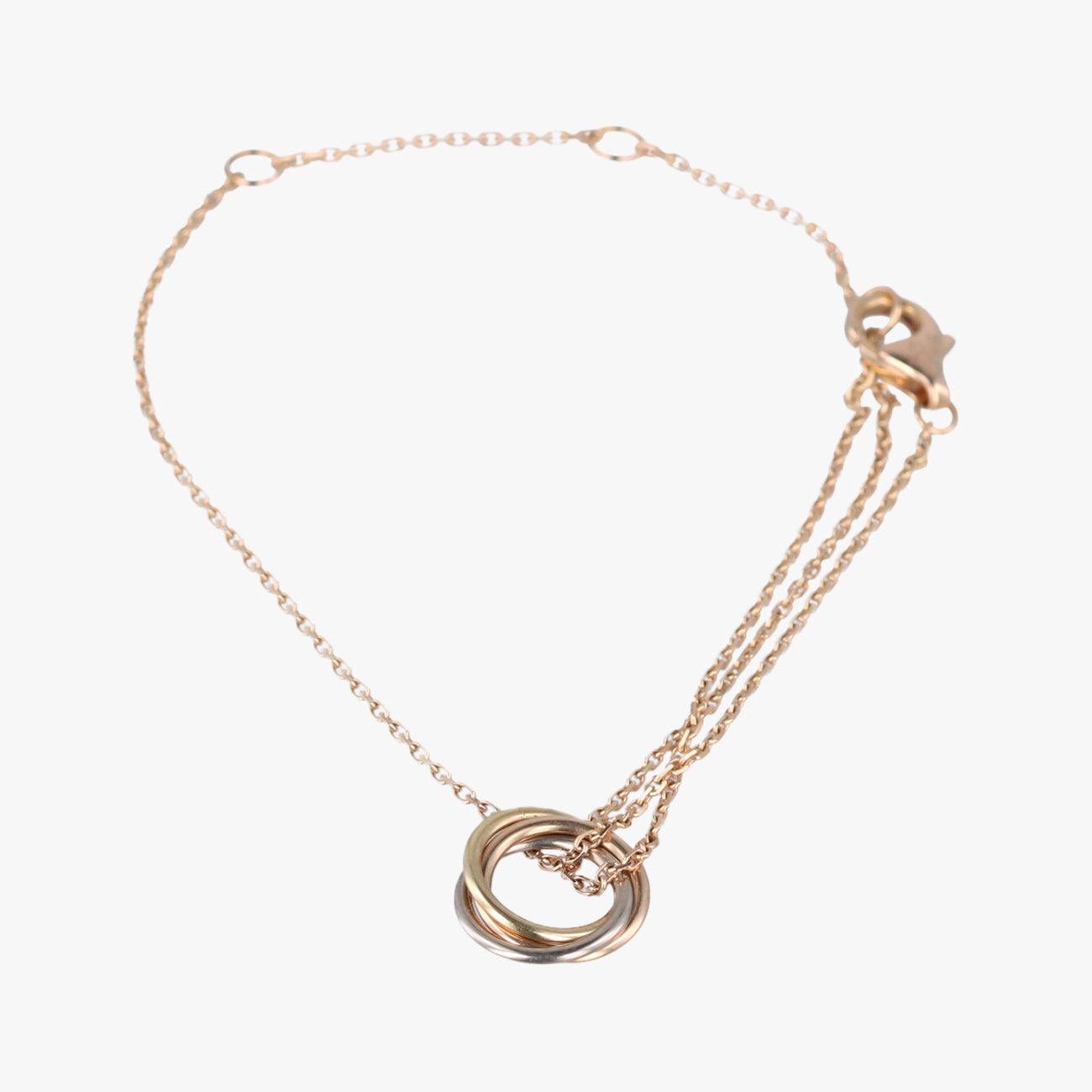 Trinity de Cartier Gold × Platinum × Rose Gold AU750 B6036815 LPL157トリニティ ドゥ カルティエ ゴールド × プラチナ × ローズゴールド AU750 B6036815 LPL157