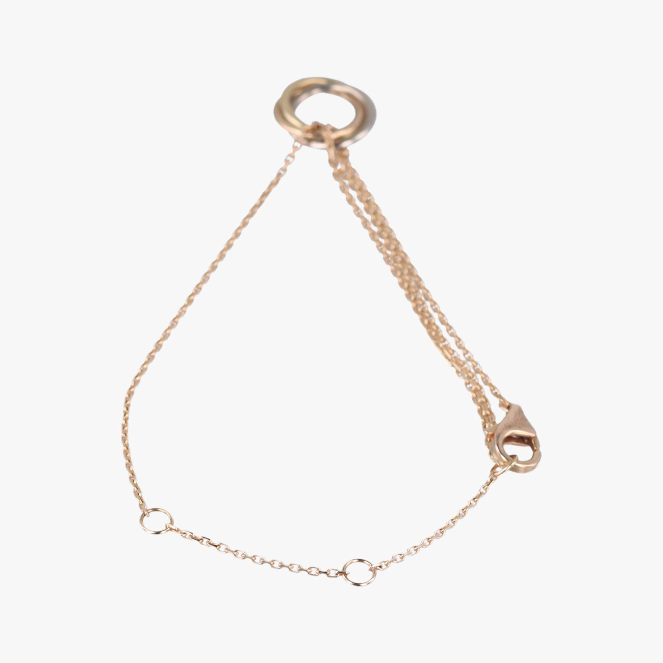 Trinity de Cartier Gold × Platinum × Rose Gold AU750 B6036815 LPL157トリニティ ドゥ カルティエ ゴールド × プラチナ × ローズゴールド AU750 B6036815 LPL157