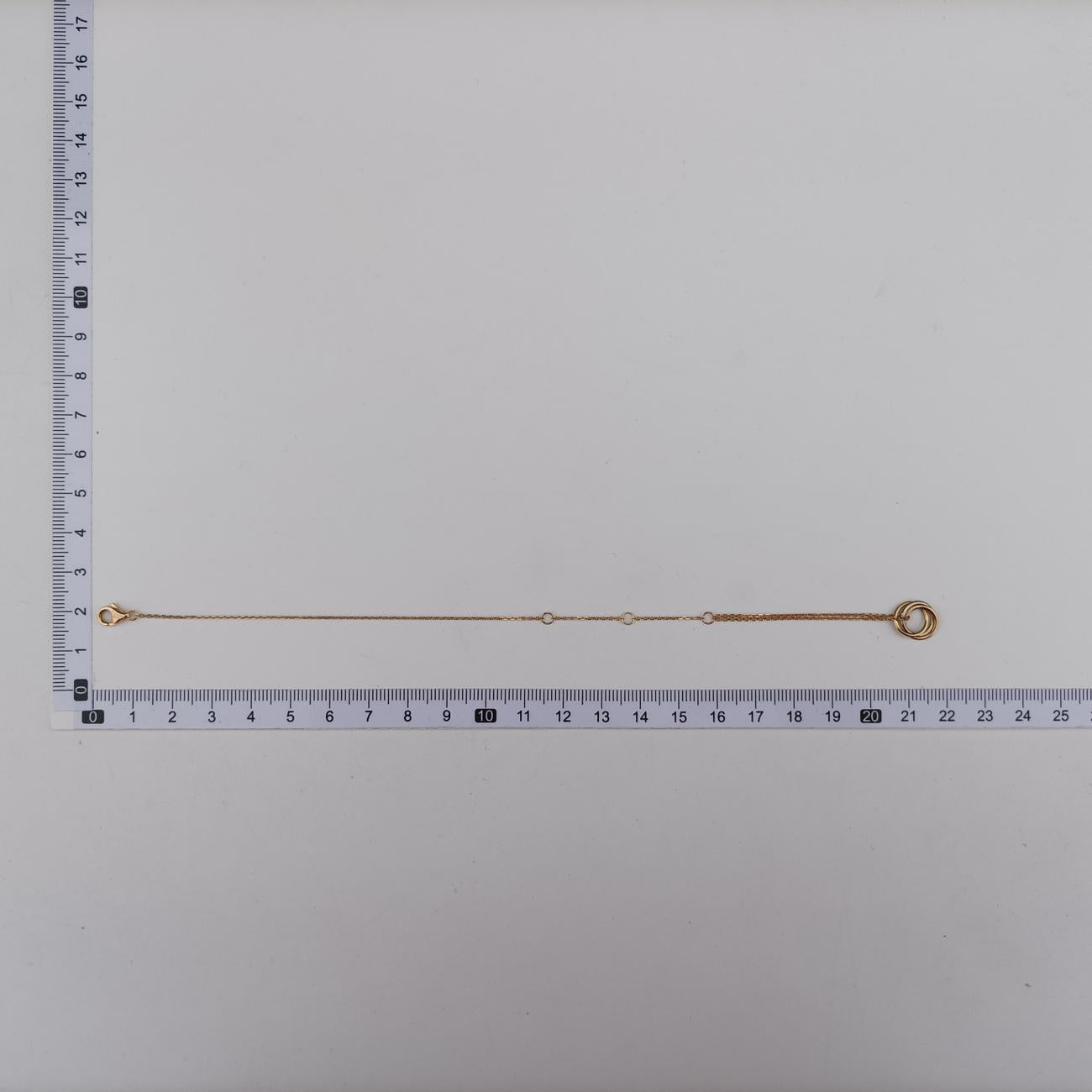 Trinity de Cartier Gold × Platinum × Rose Gold AU750 B6036815 LPL157トリニティ ドゥ カルティエ ゴールド × プラチナ × ローズゴールド AU750 B6036815 LPL157