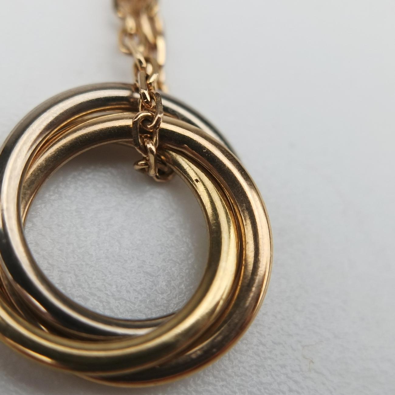 Trinity de Cartier Gold × Platinum × Rose Gold AU750 B6036815 LPL157トリニティ ドゥ カルティエ ゴールド × プラチナ × ローズゴールド AU750 B6036815 LPL157