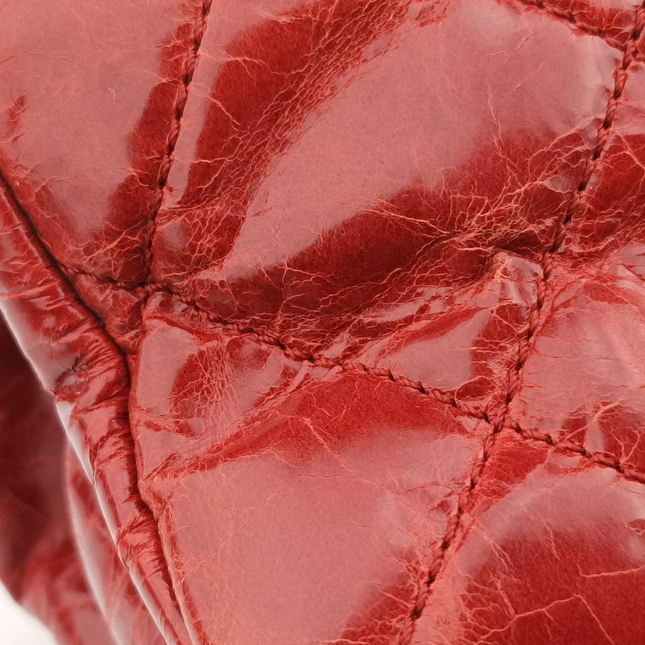 2.55 Matelasse Red Leather A66817 157460522.55 マトラッセ レッド レザー A66817 15746052