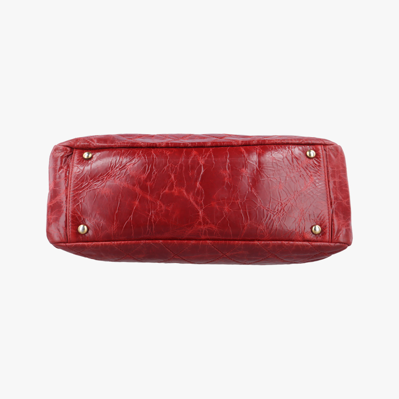 2.55 Matelasse Red Leather A66817 157460522.55 マトラッセ レッド レザー A66817 15746052