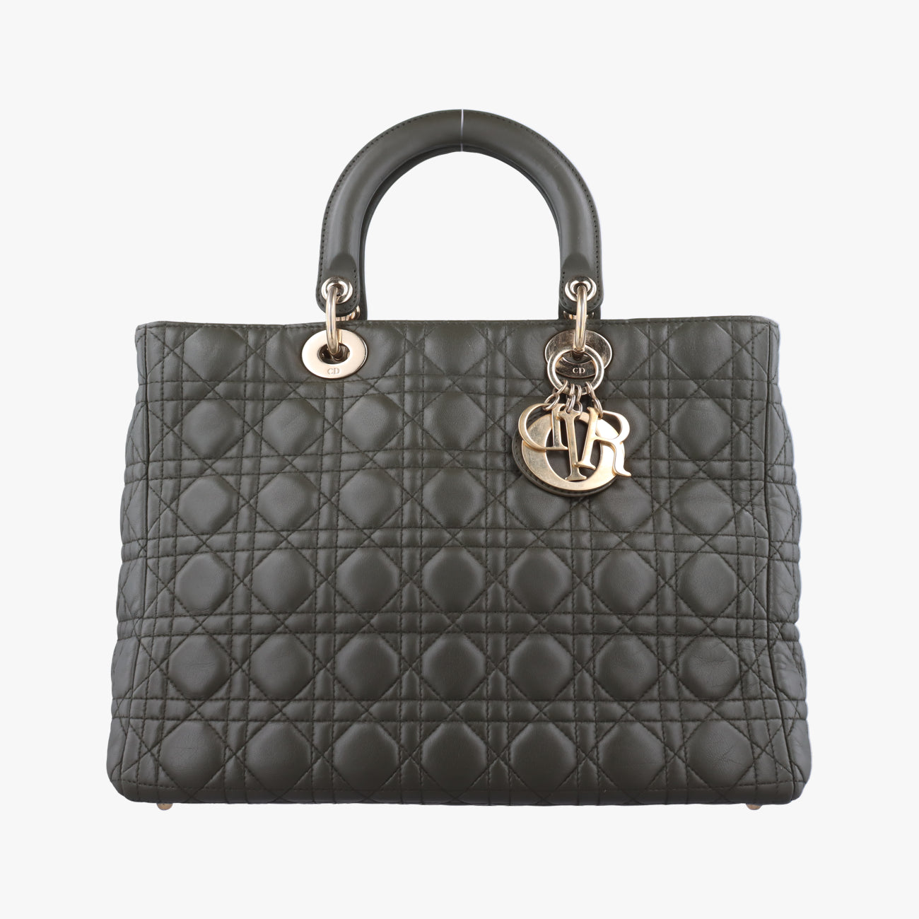 Lady Dior Green lambskin 08-MA-0140レディディオール グリーン ラムスキン 08-MA-0140