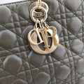 Lady Dior Green lambskin 08-MA-0140レディディオール グリーン ラムスキン 08-MA-0140