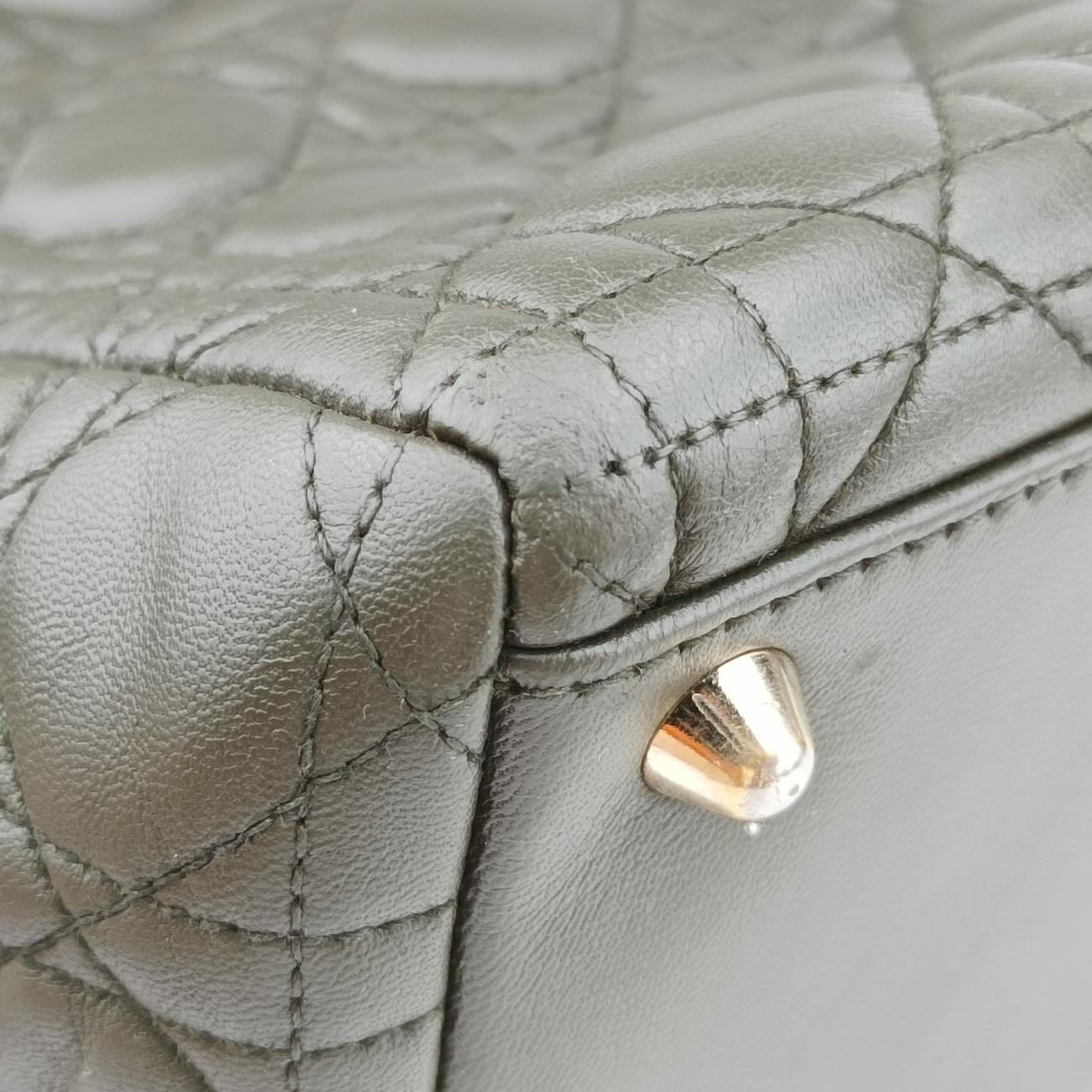 Lady Dior Green lambskin 08-MA-0140レディディオール グリーン ラムスキン 08-MA-0140