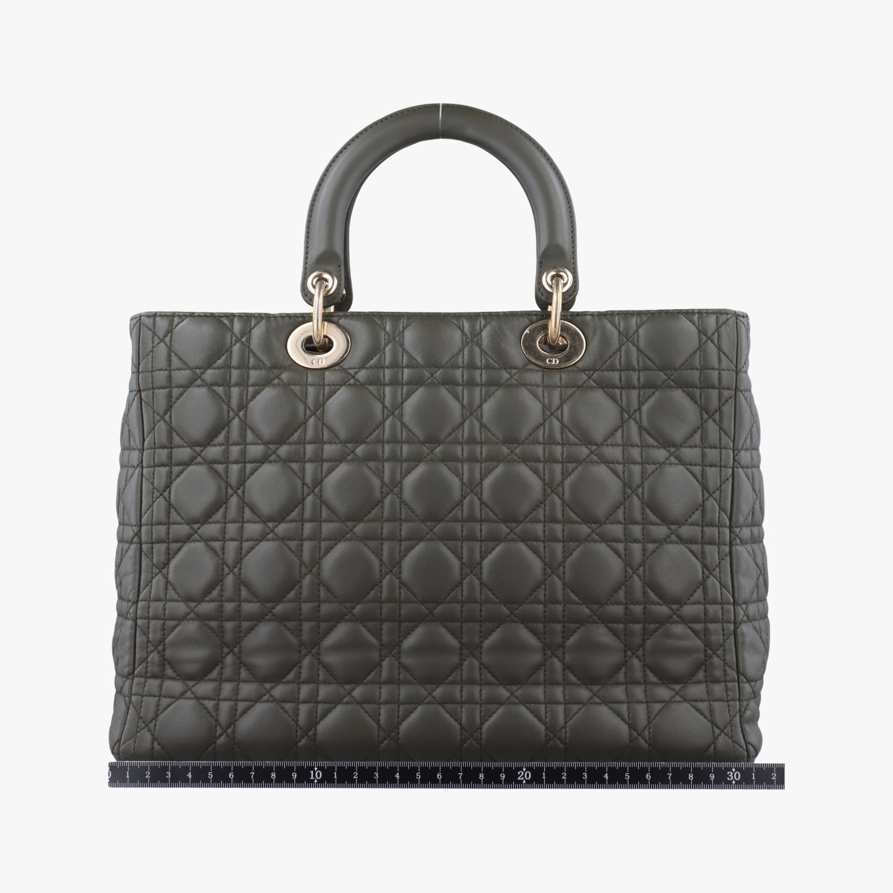 Lady Dior Green lambskin 08-MA-0140レディディオール グリーン ラムスキン 08-MA-0140