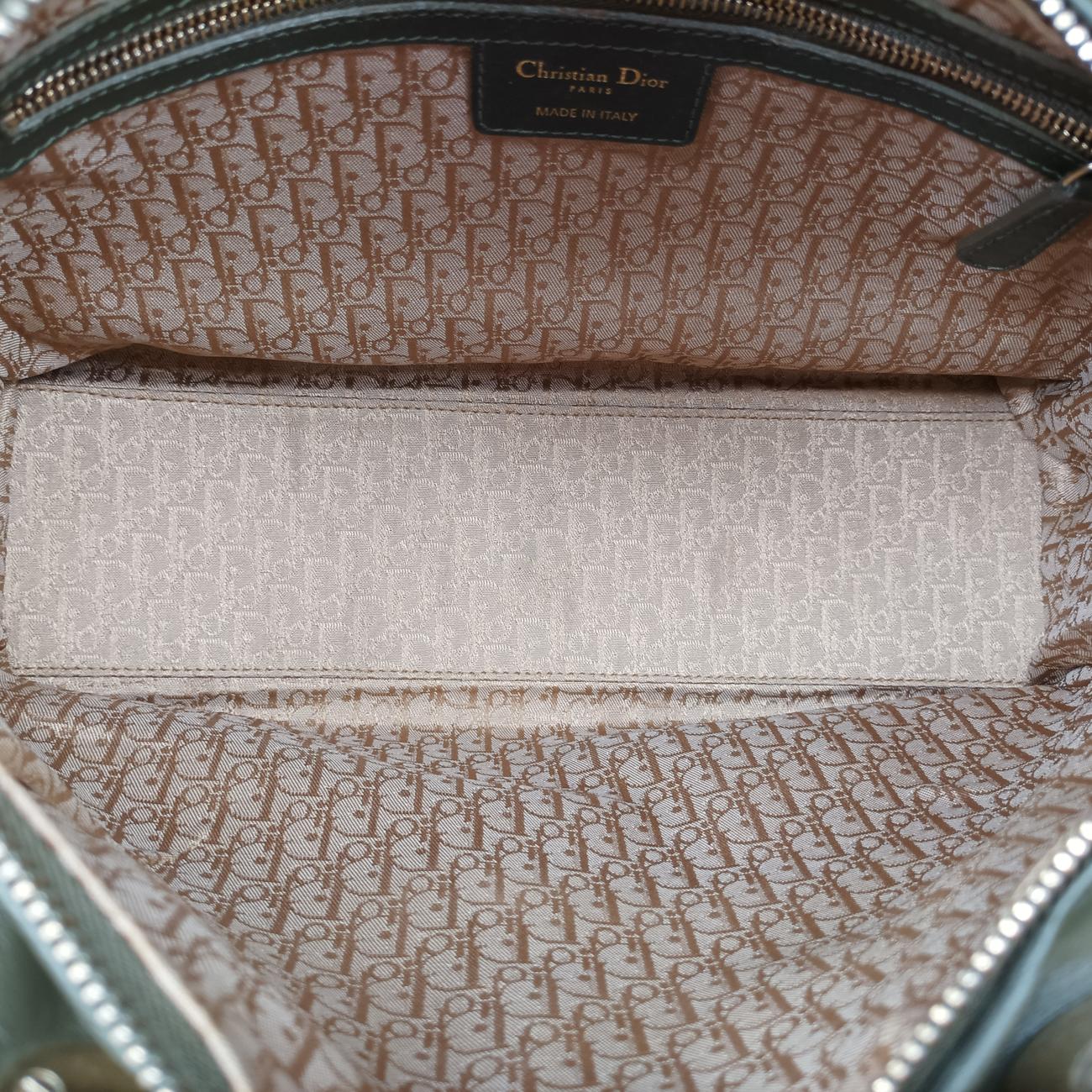 Lady Dior Green lambskin 08-MA-0140レディディオール グリーン ラムスキン 08-MA-0140